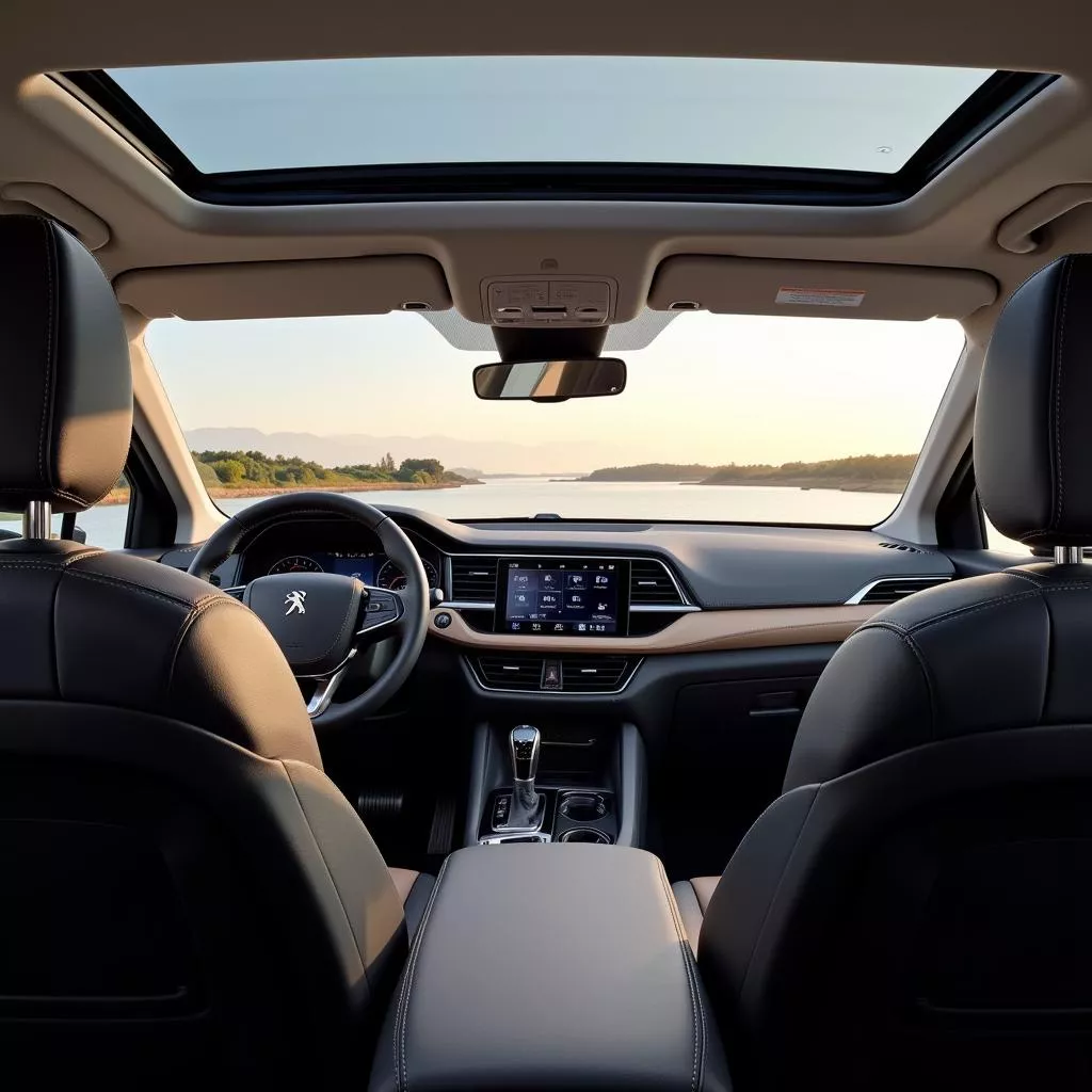 Peugeot 5008 nội thất