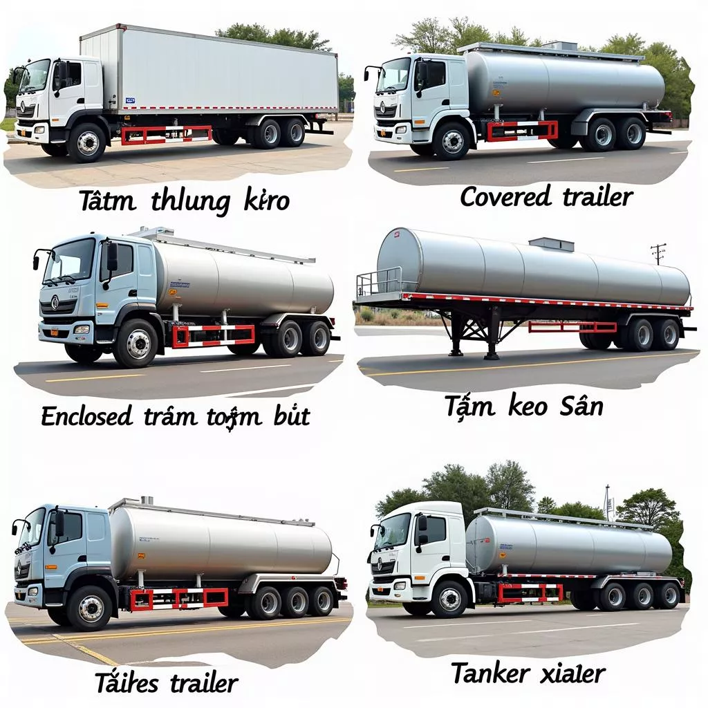 8輪トレーラーの種類