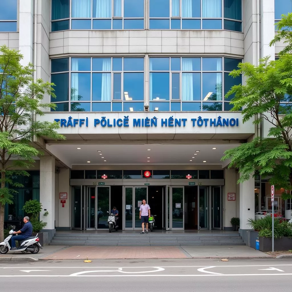 Traffic Police Department of Hanoi City Police office