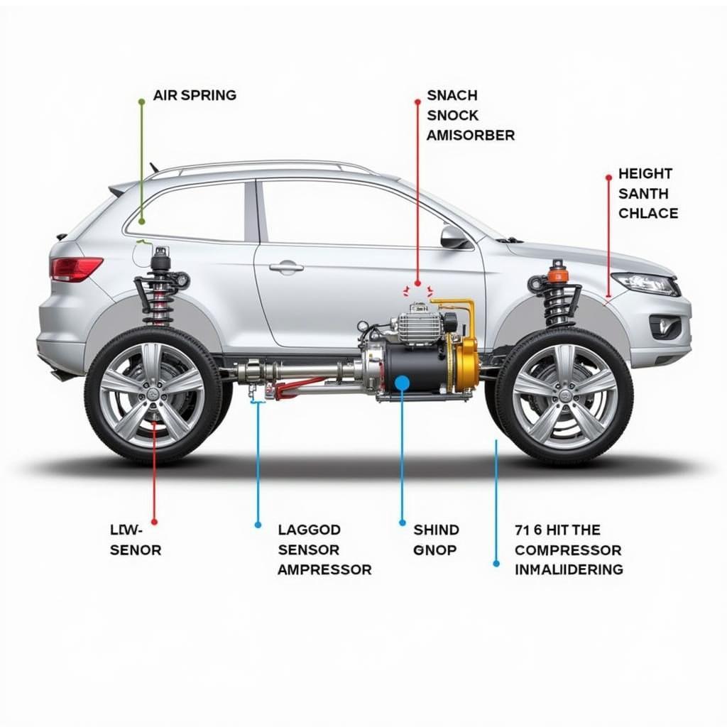Phuộc Hơi Nâng Hạ Gầm Ô Tô: Lựa Chọn Tối Ưu Cho Xe Tải