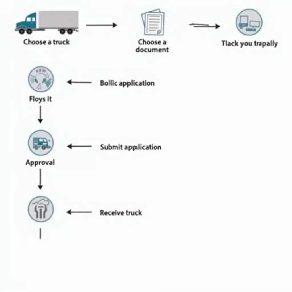 Quy trình mua xe tải trả góp