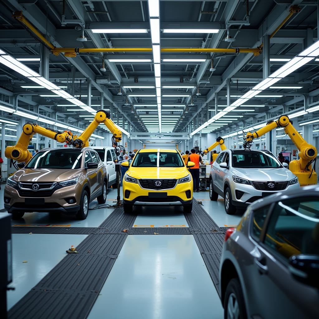 한국의 자동차 생산 현황