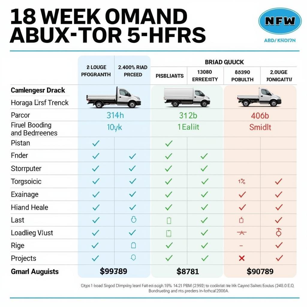 So sánh các dòng xe tải 5 tạ