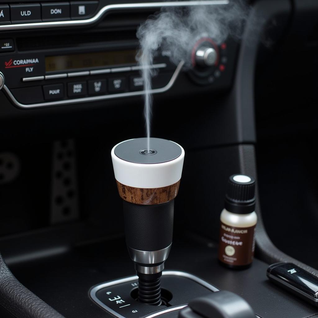 Sử dụng tinh dầu cafe ô tô