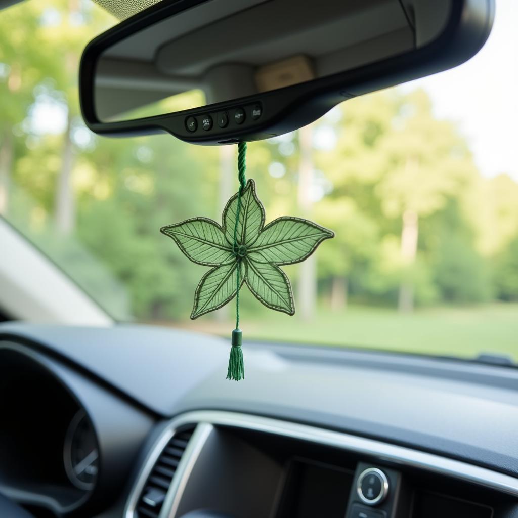 Usando ambientadores no carro