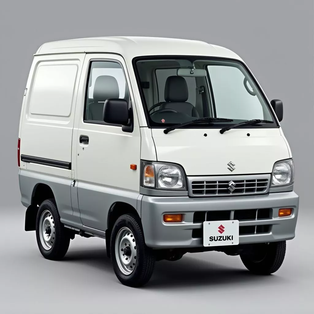 Hanoi's Compact Cargo King: The Suzuki Carry Van