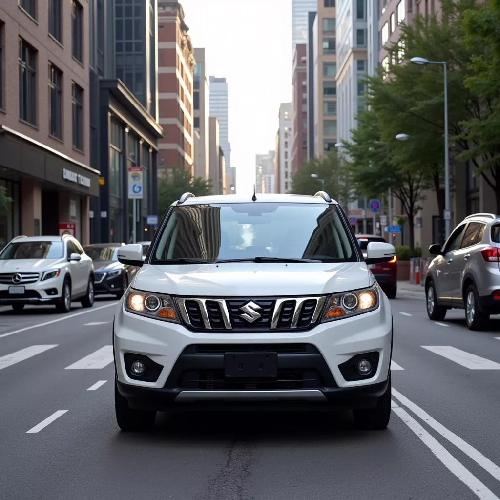 Suzuki Vitara on the Road