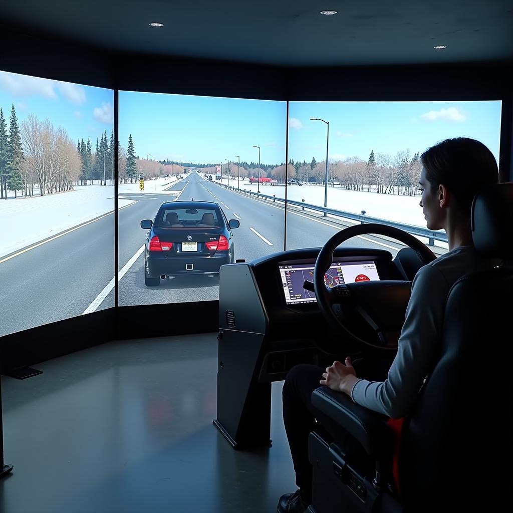 Tập lái xe ô tô 3D giúp nâng cao kỹ năng xử lý tình huống