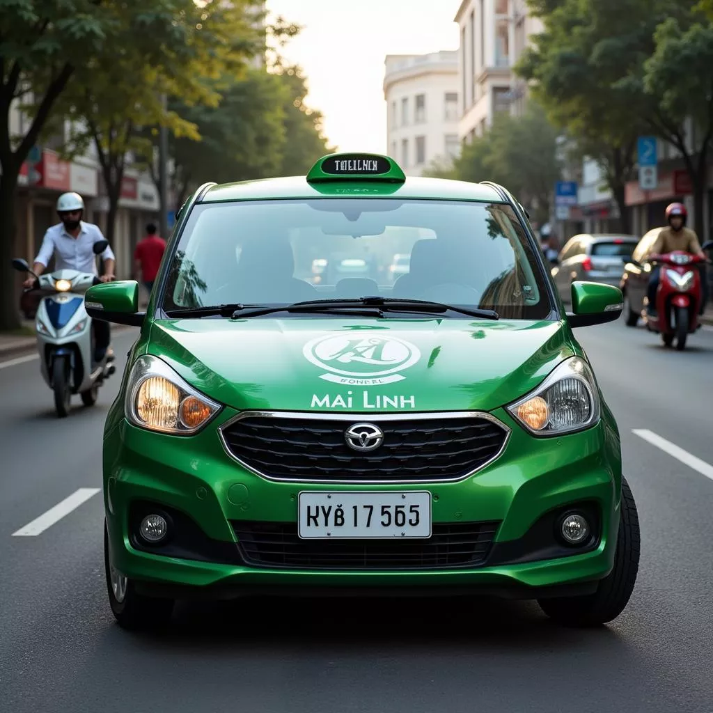 Hình ảnh Taxi Mai Linh Hà Nội