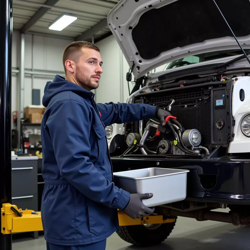 Wann ist ein Ölwechsel beim Auto fällig? Expertenrat von XE TẢI HÀ NỘI