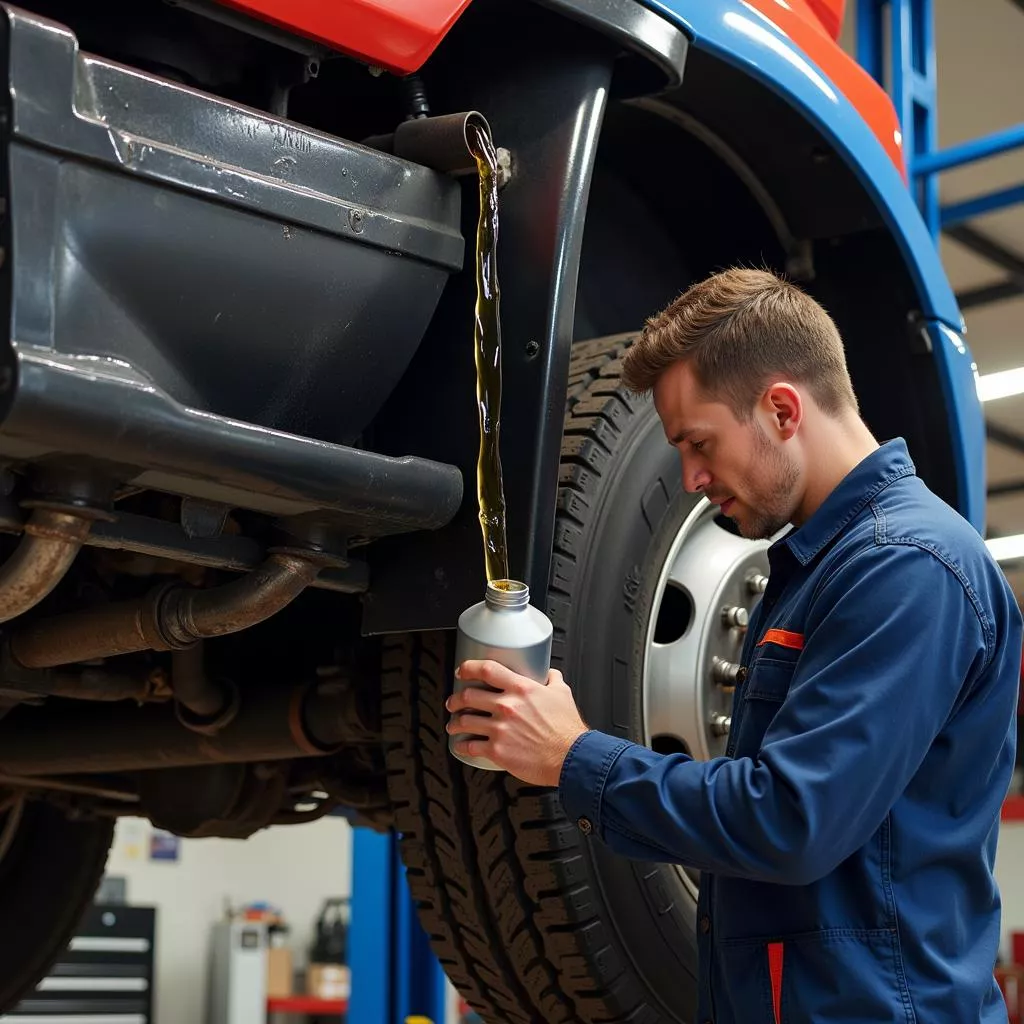 Đi Bao Nhiêu Km Thì Thay Dầu Xe Tải? Lời Khuyên Từ Chuyên Gia XE TẢI HÀ NỘI