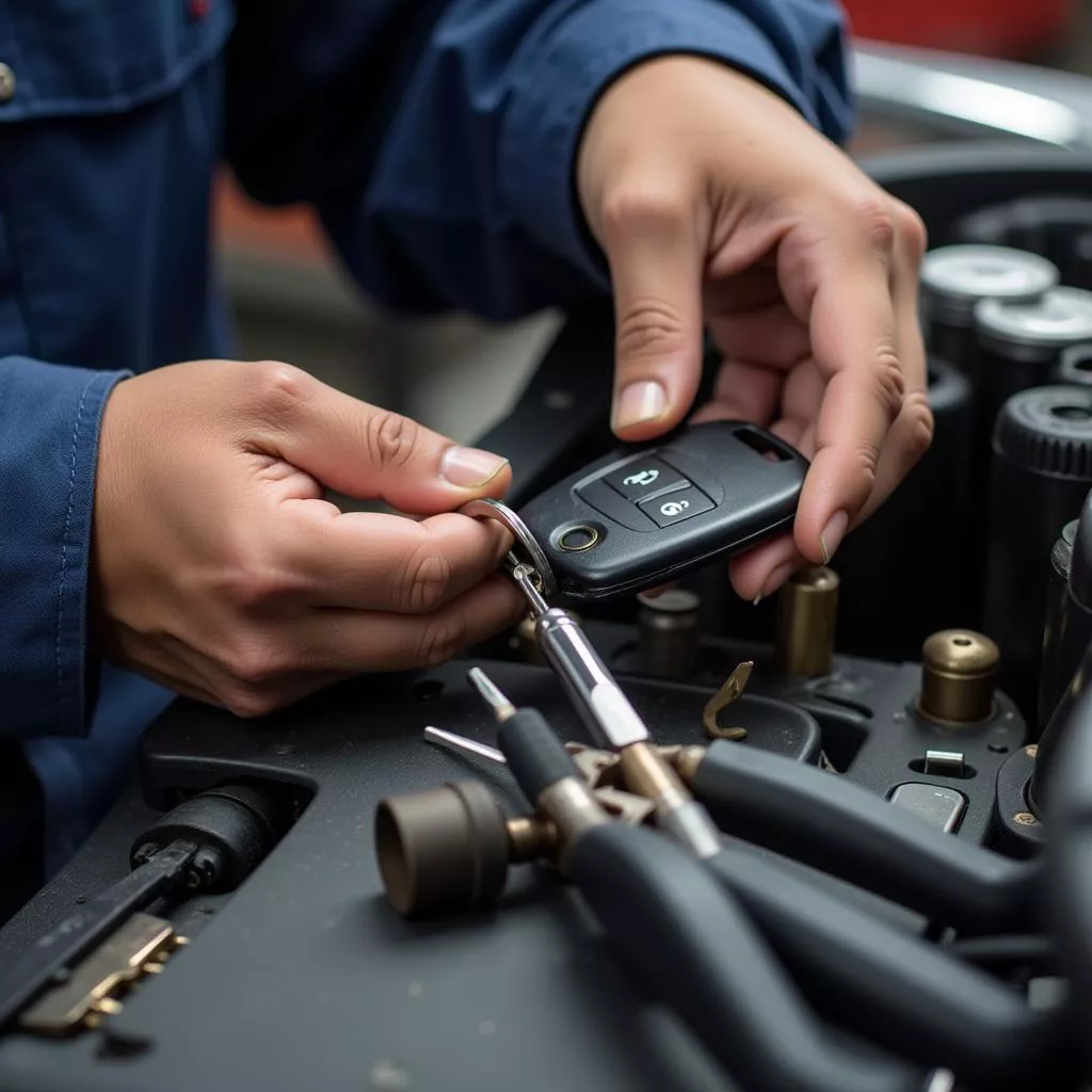 नियमित रूप से कार की चाबी की बैटरी बदलें