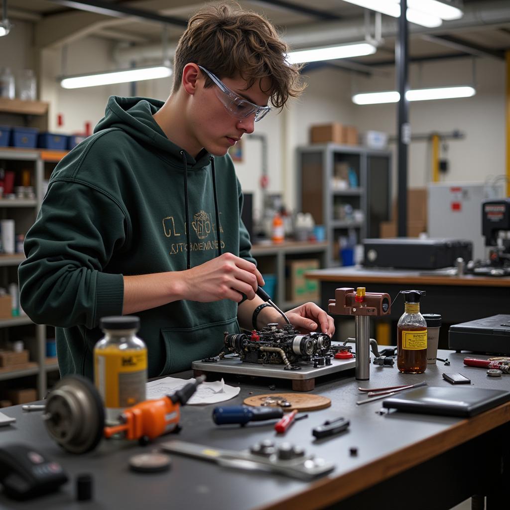 Thực hiện đồ án chuyên ngành ô tô