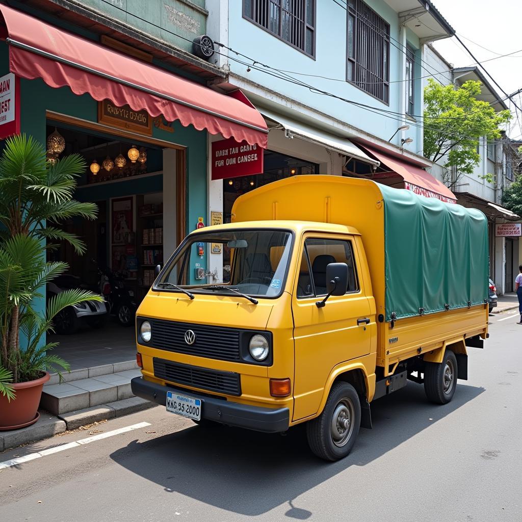 Dịch vụ cho thuê xe tải nhỏ tại An Giang