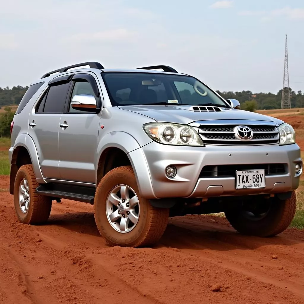 2007 Toyota Fortuner Off-Roading