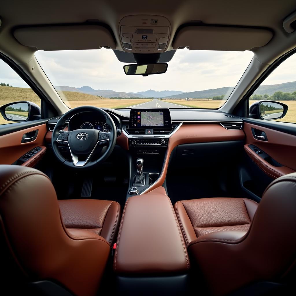 Toyota Harrier 2020 Nội Thất