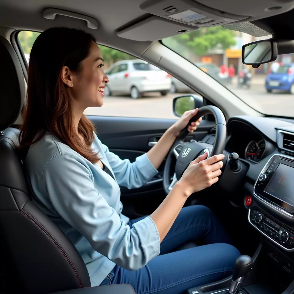 Honda Test Drive Experience in Hanoi