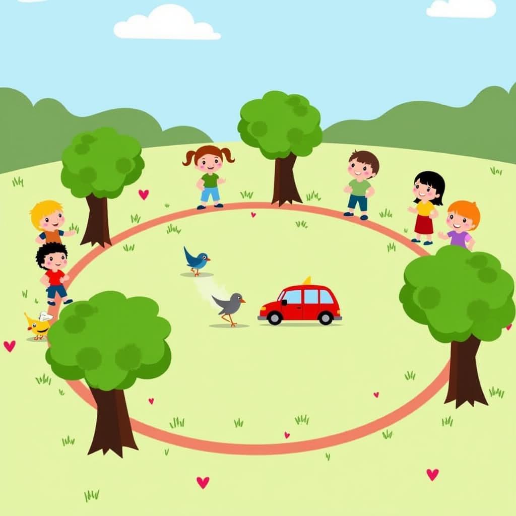 The Sparrow and the Car: A Fun Vietnamese Children's Game