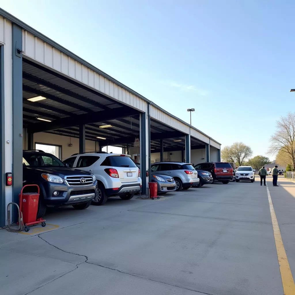 Vehicle inspection center