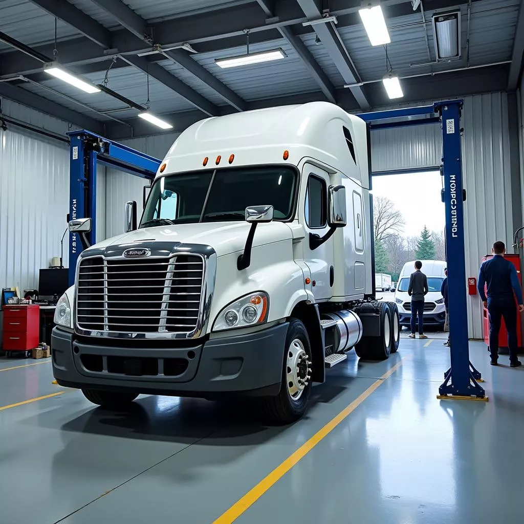 现代化货车检测中心