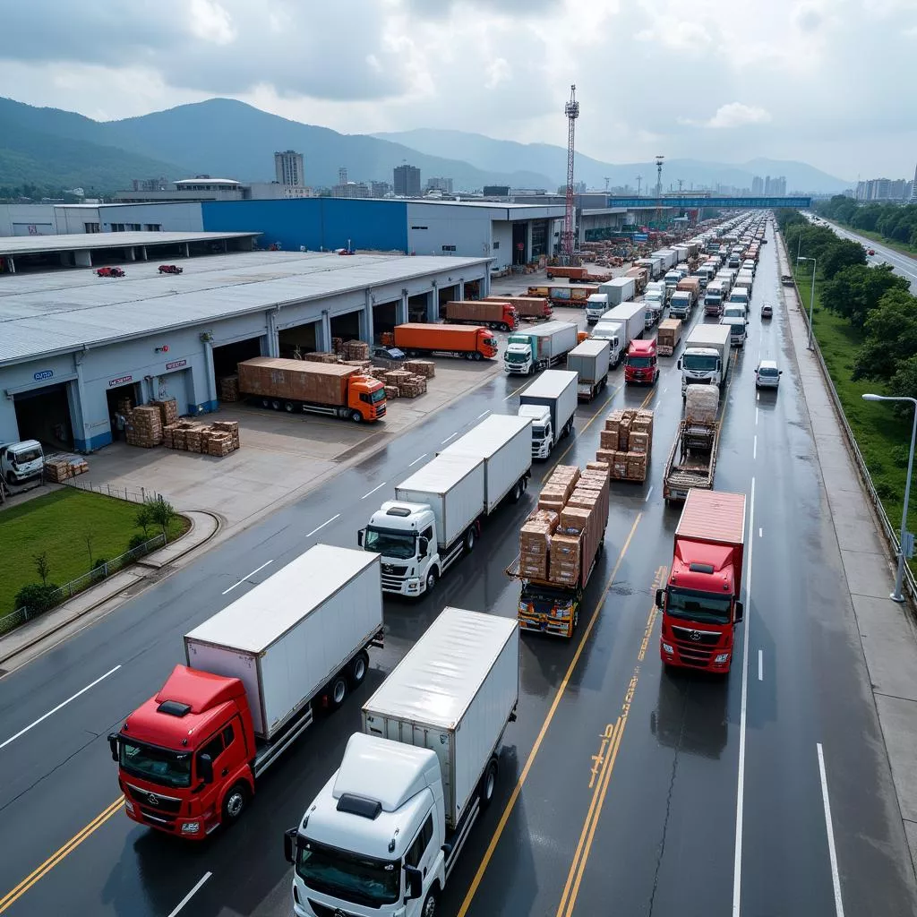 Trung tâm Logistics hiện đại