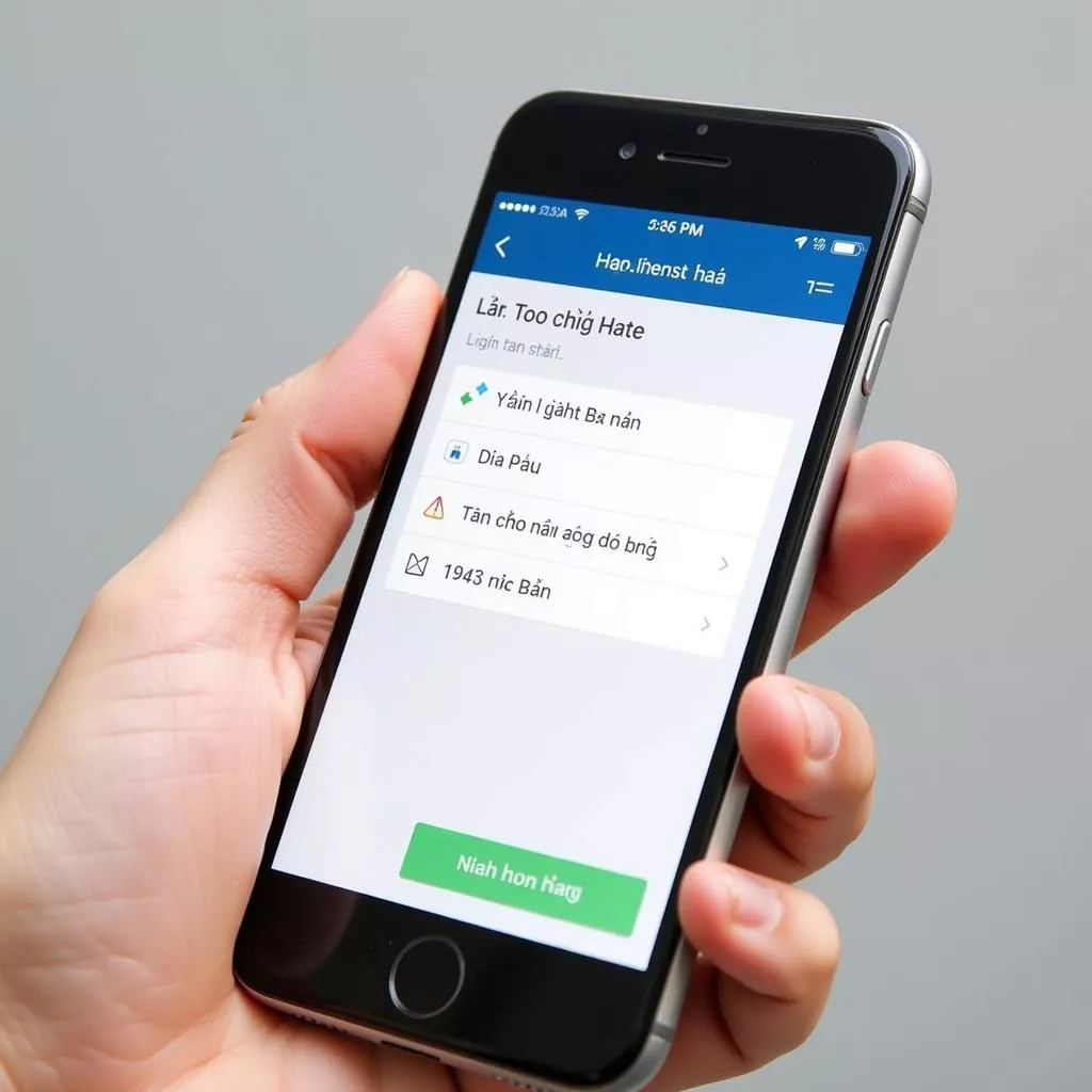 Ứng dụng tra cứu biển số xe trên điện thoại