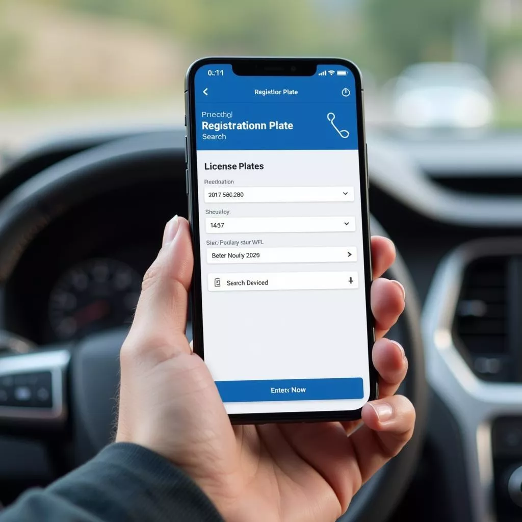 Aplicação de consulta de matrículas