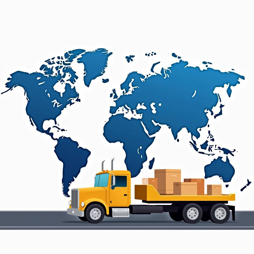 Freight transportation by truck and foreign trade policies