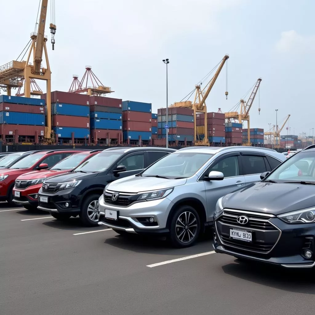 Xe hơi nhập khẩu từ Thái Lan