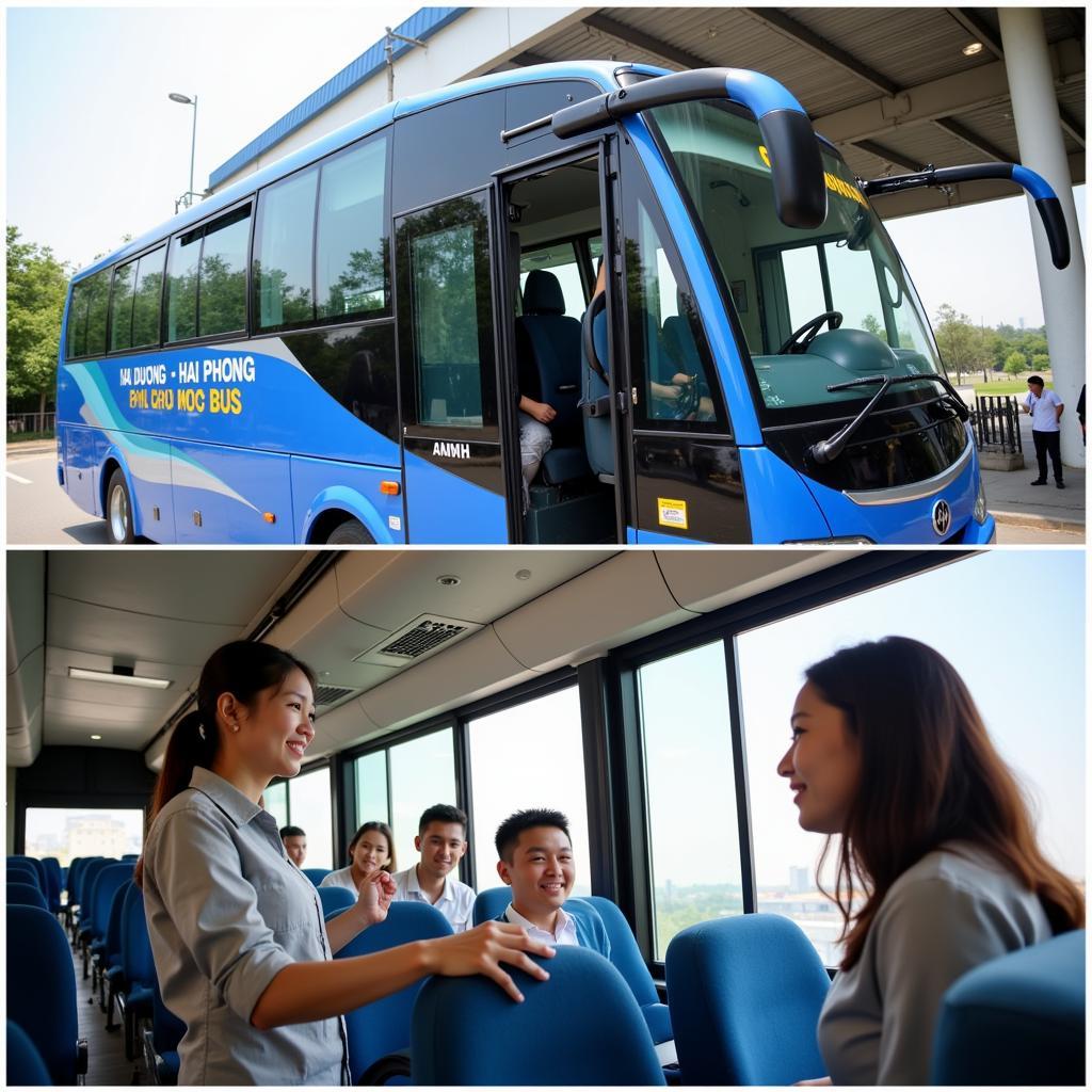 Reputable bus company in Hai Duong