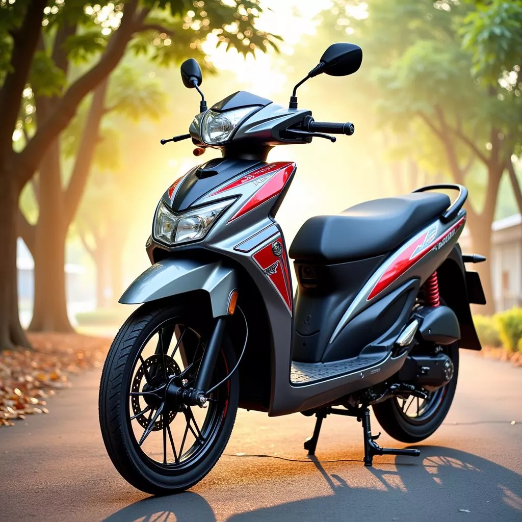 Xe máy mới ra giá rẻ