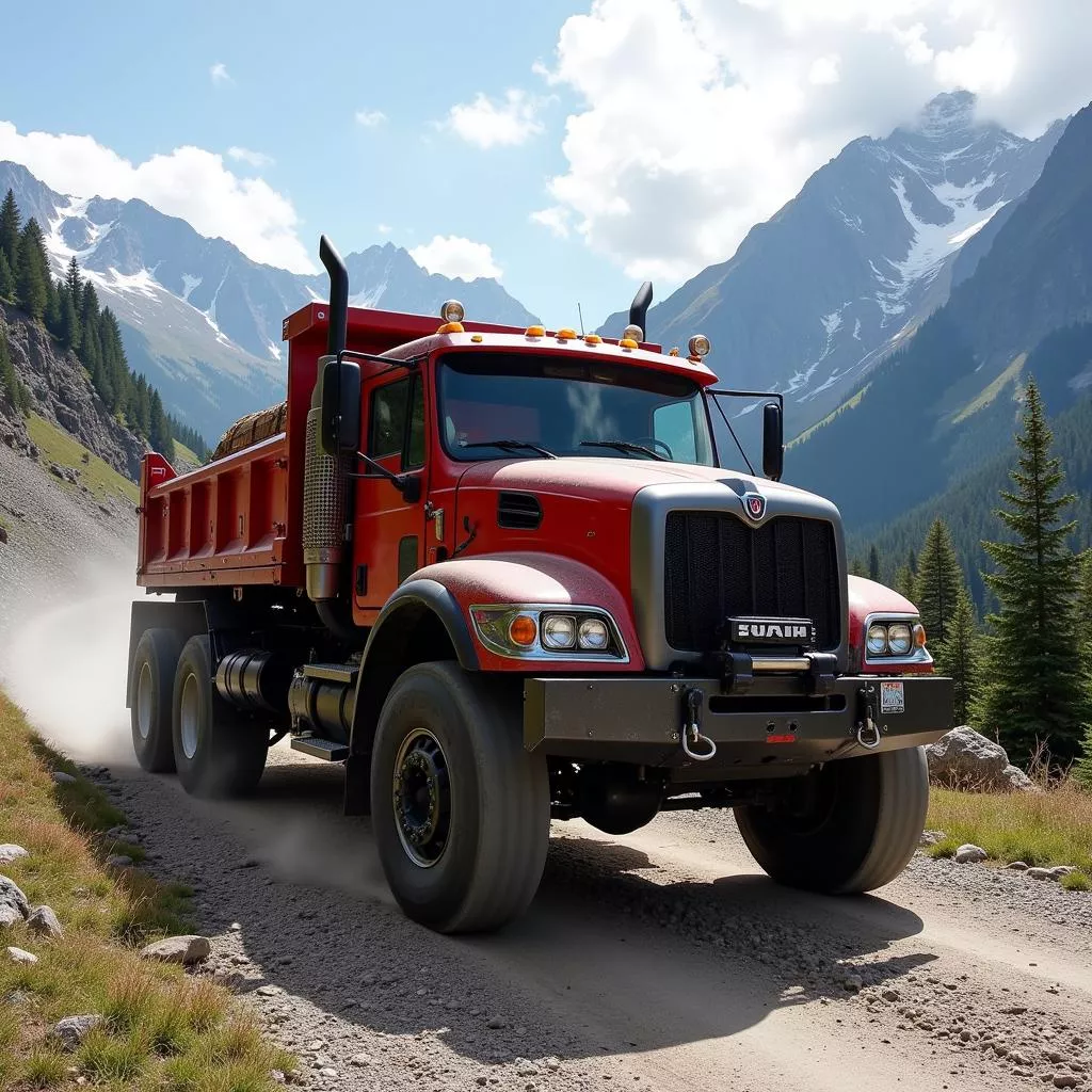 Xe tải 350Hp: Sức mạnh vượt trội cho mọi cung đường