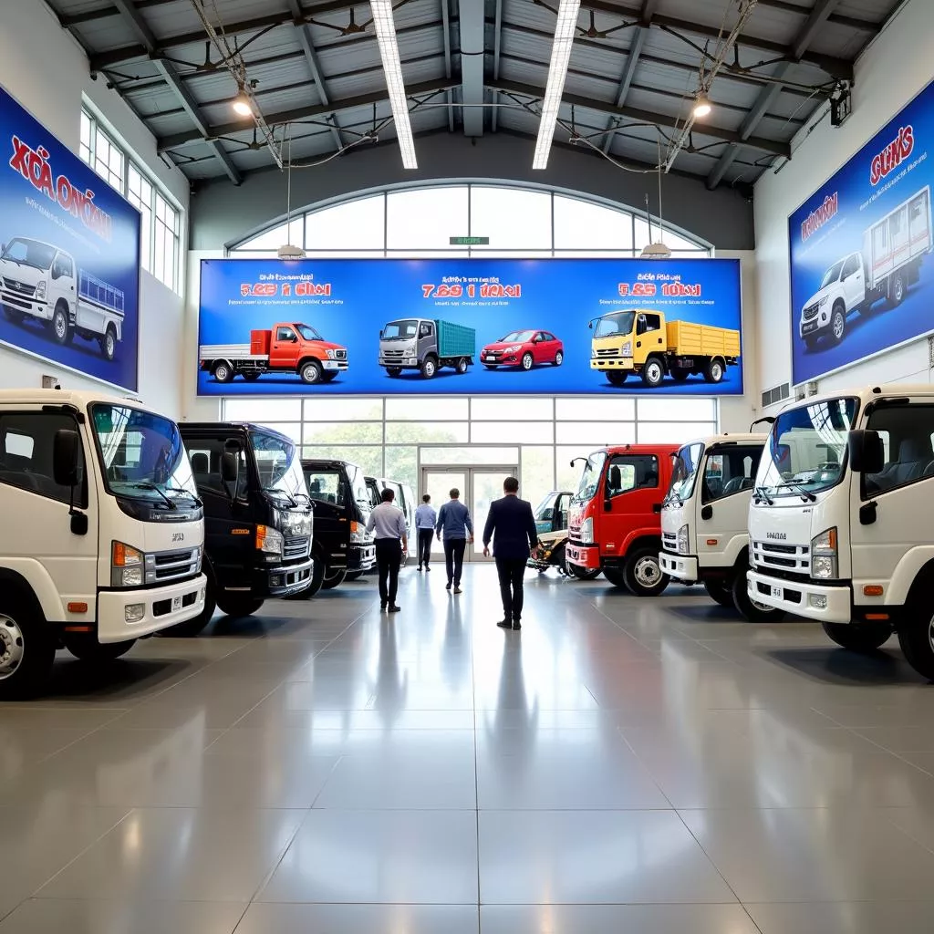 Xe tải Hà Nội cung cấp các dòng xe tải uy tín