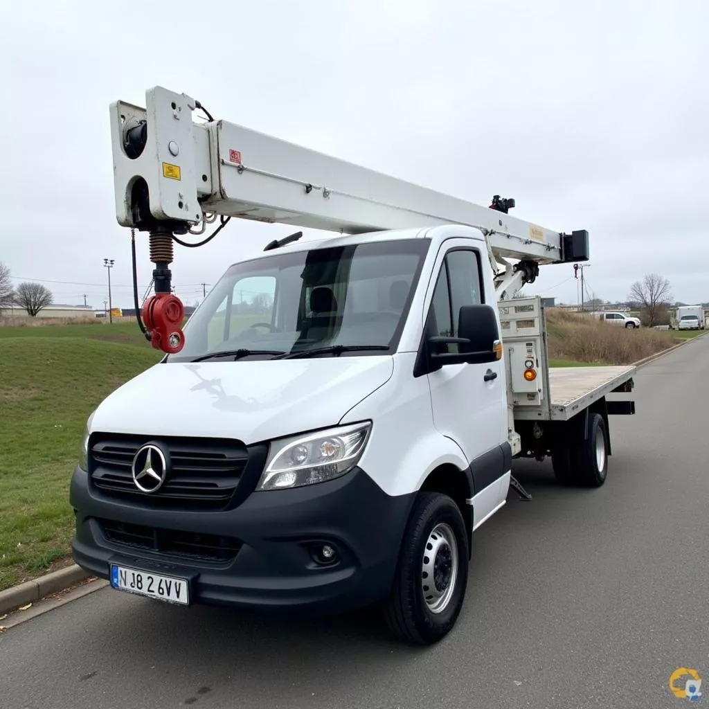 Crane-Equipped Van Trucks: The Ultimate Solution for Construction Projects
