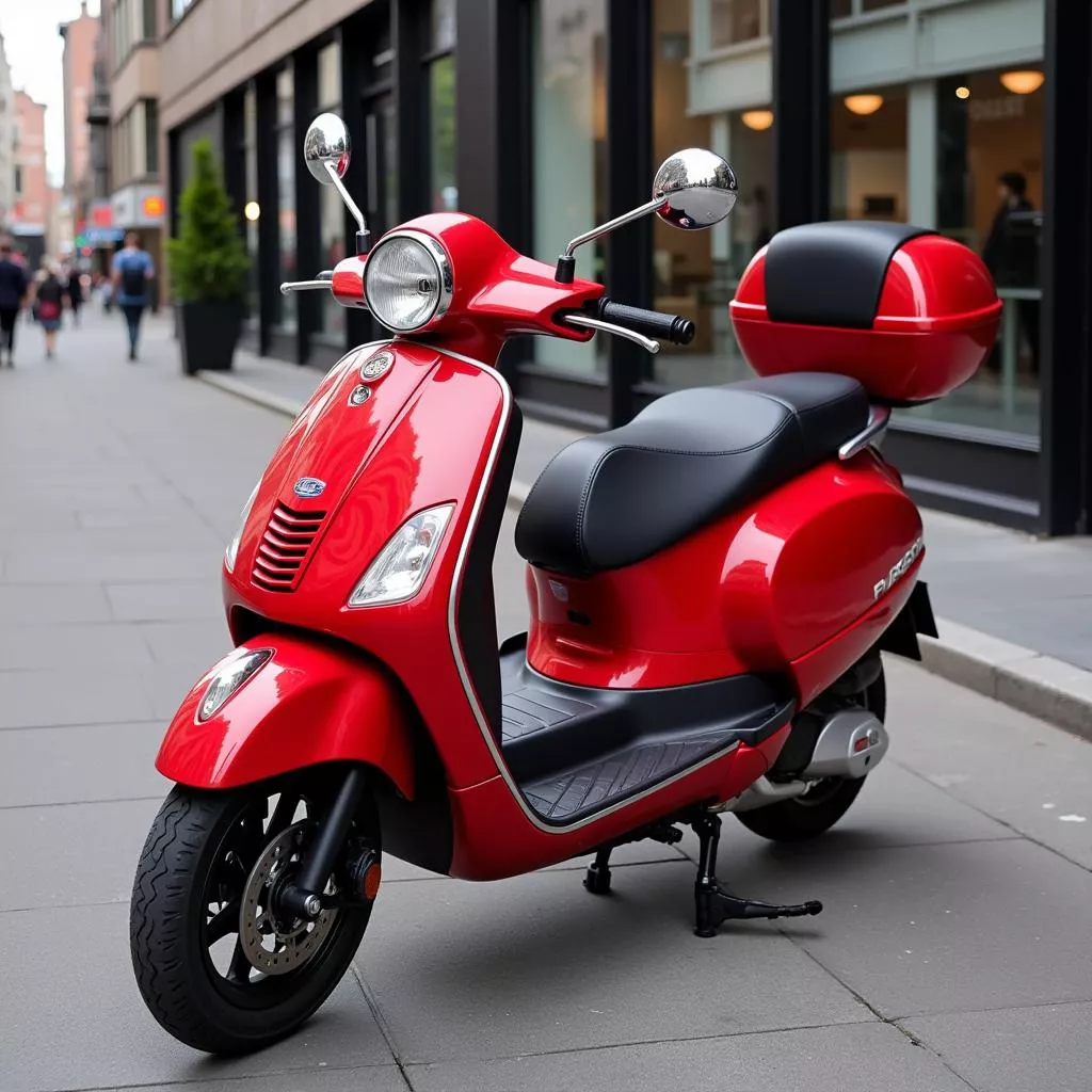 Xe tay ga Piaggio Liberty ABS 2016 màu đỏ