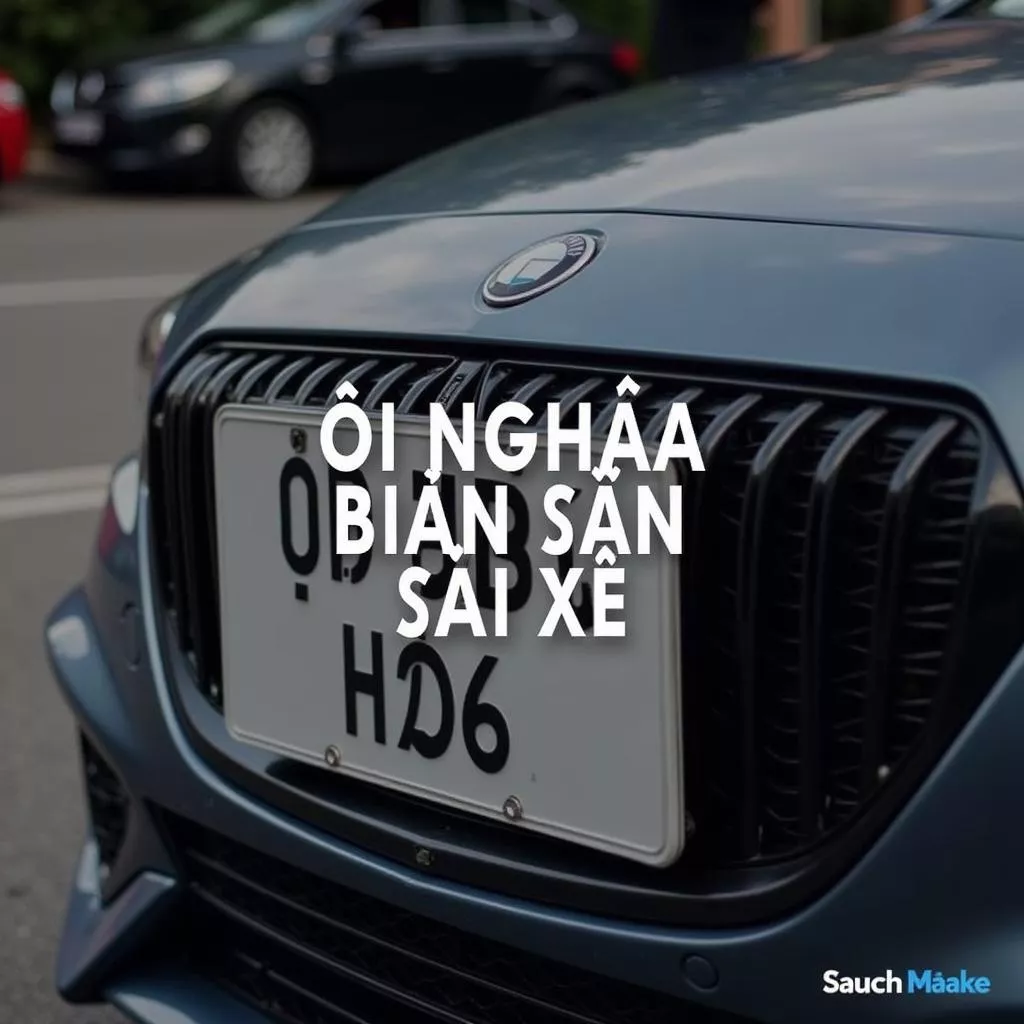 차량 번호판의 의미