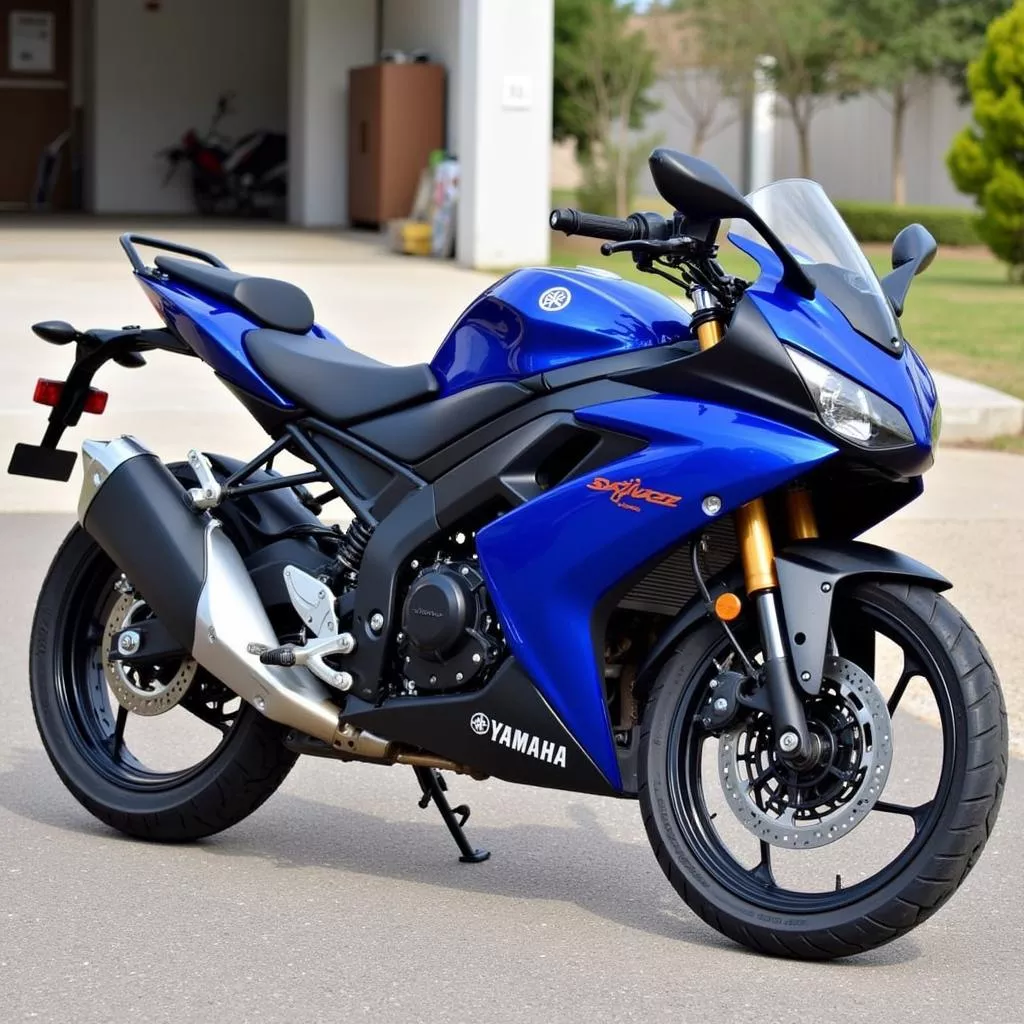 Yamaha Exciter 150 màu xanh GP