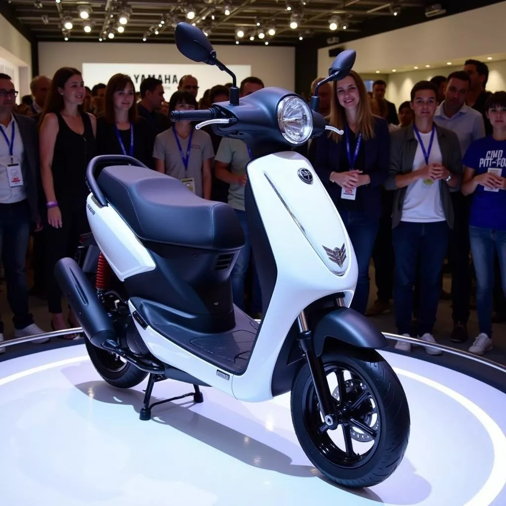 Yamaha Nouvo 6 trong ngày ra mắt