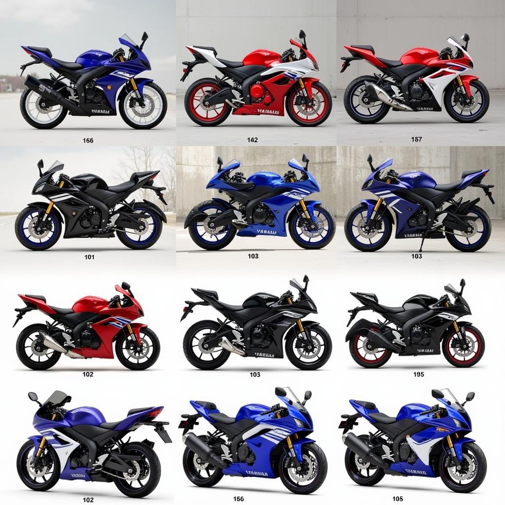 Yamaha R3 Các Phiên Bản Màu Sắc