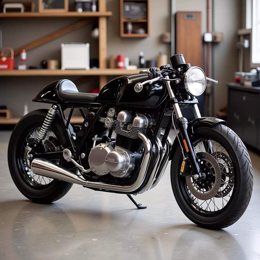 Yamaha SR150 độ Cafe Racer