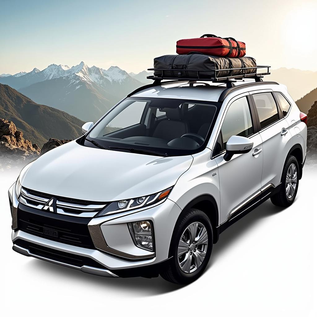 Baga mui xe Mitsubishi Xpander tiện dụng cho chuyến đi xa