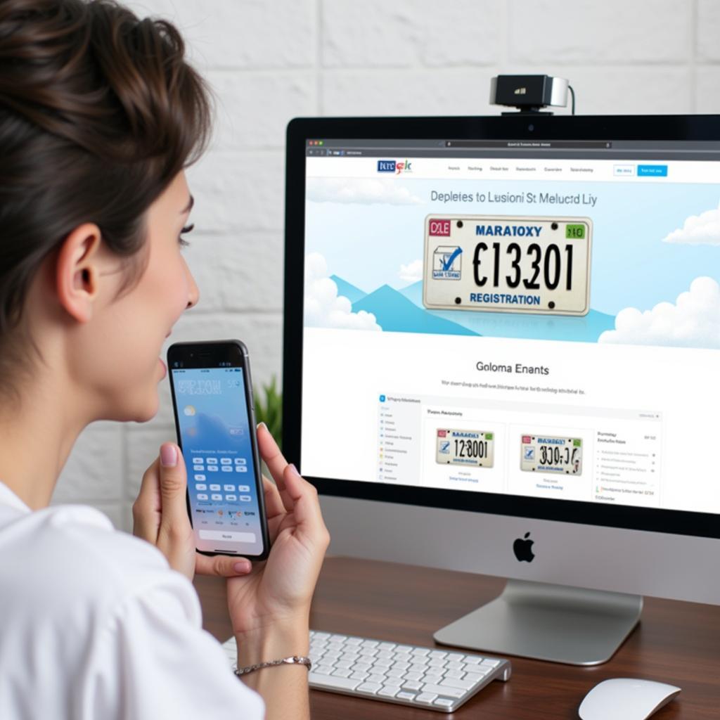 Bấm biển ô tô online tiện lợi