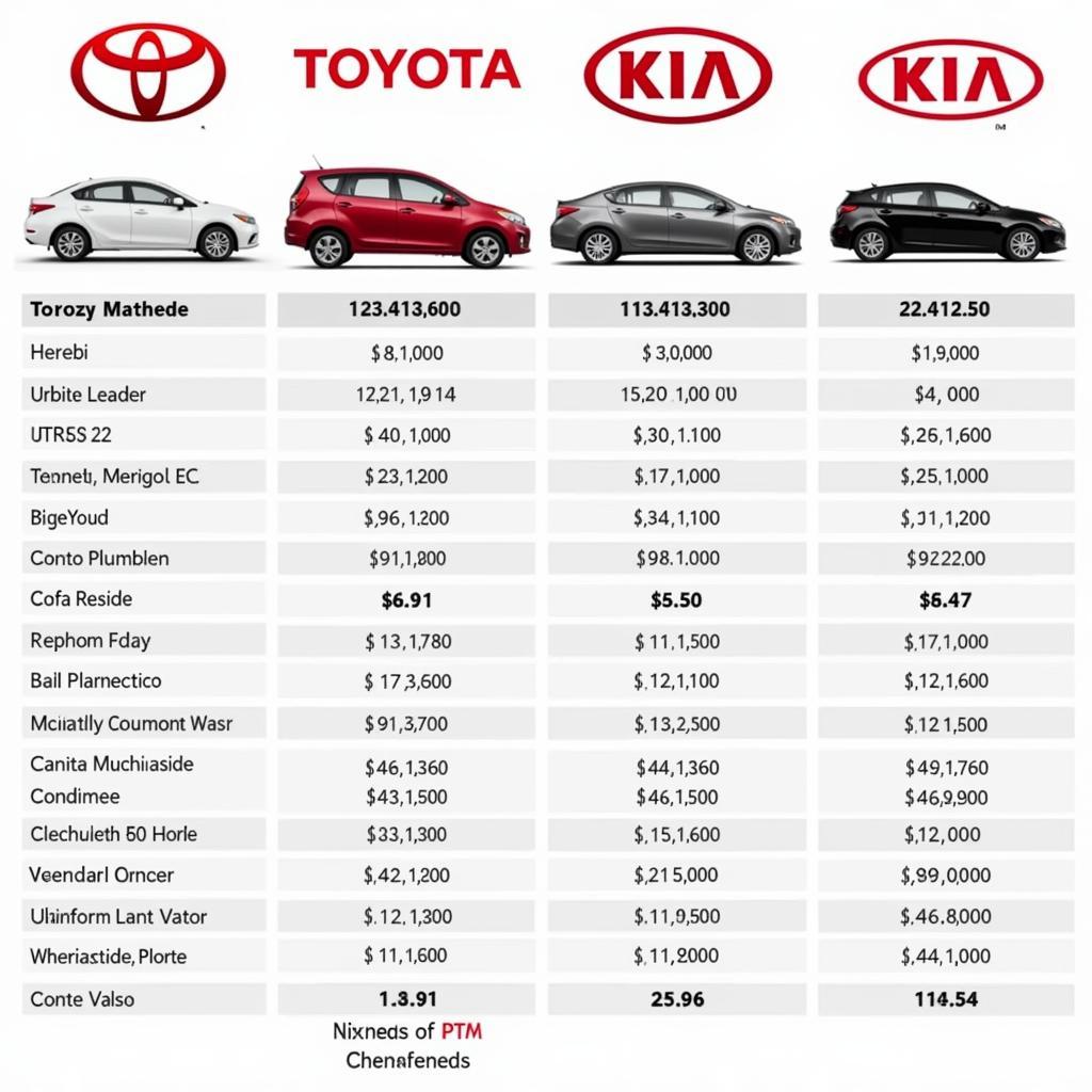 Bảng Giá Xe Hơi: Cẩm Nang Chọn Xe Phù Hợp