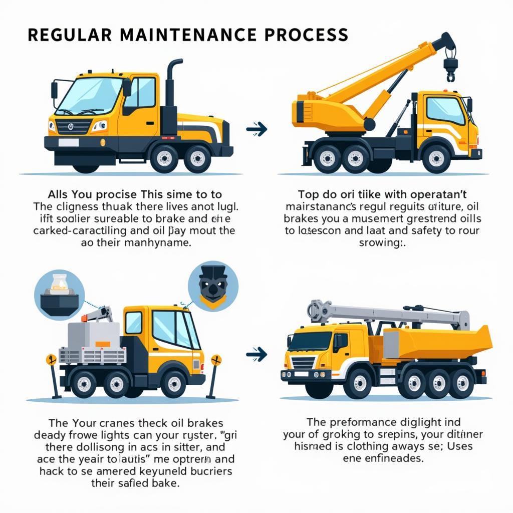 Bảo dưỡng định kỳ xe tải máy cẩu