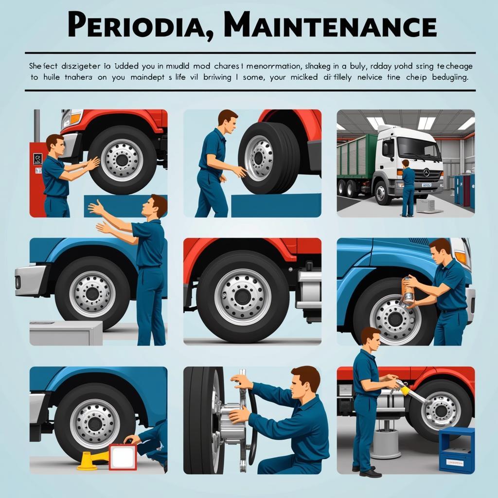 Bảo dưỡng xe tải định kỳ