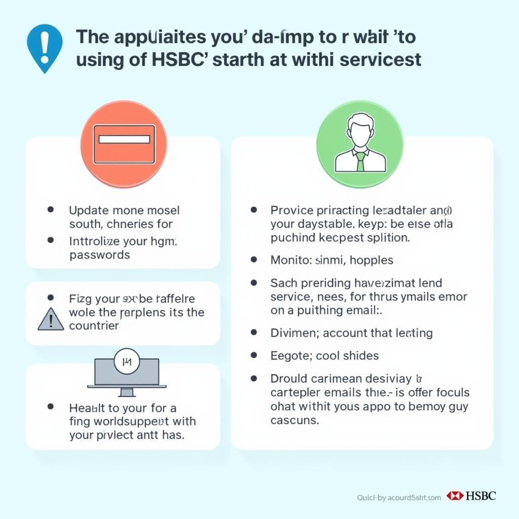 Bảo vệ thông tin cá nhân HSBC lưu ý