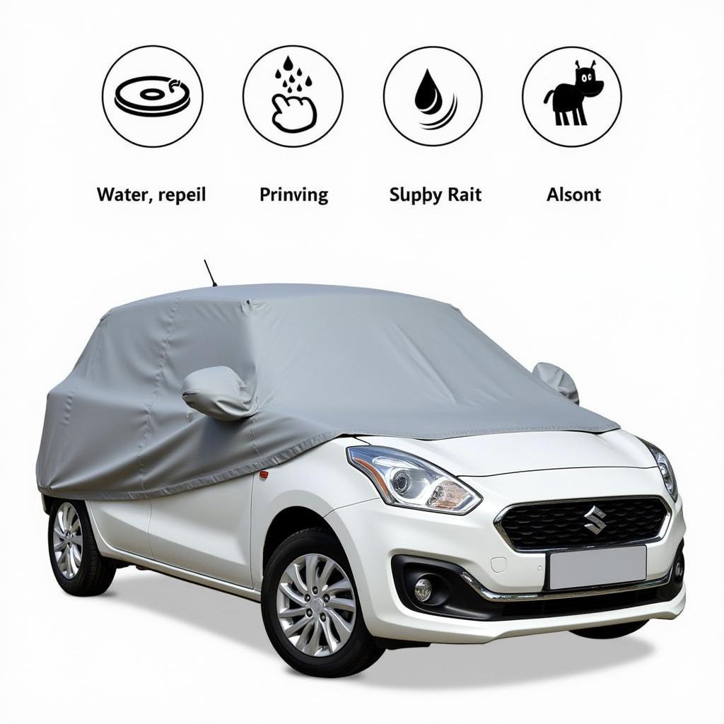 Waterproof Suzuki Swift car cover