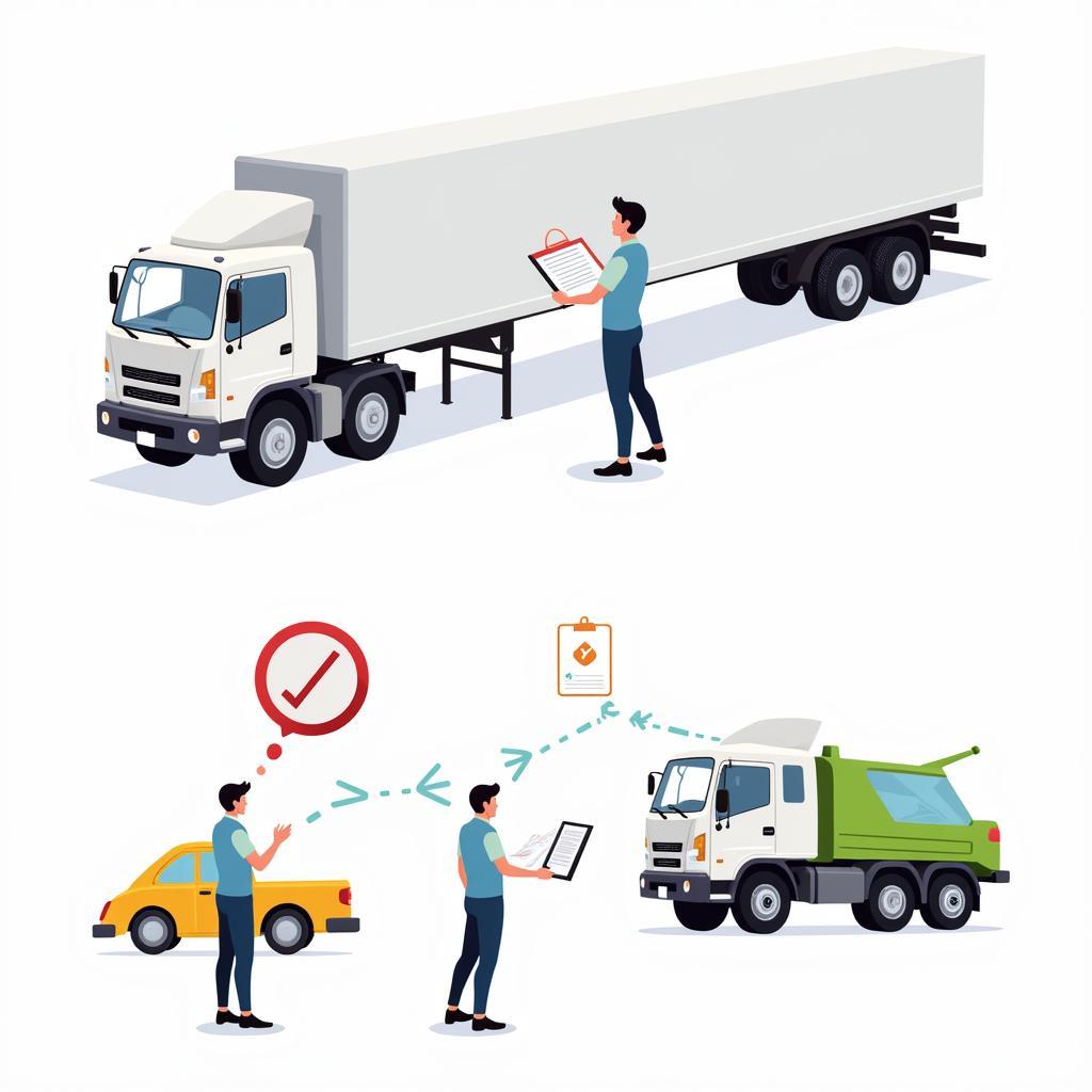 Used truck handover form