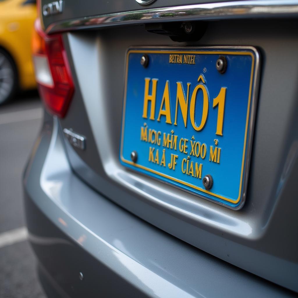 Biển số xe ô tô Hà Nội