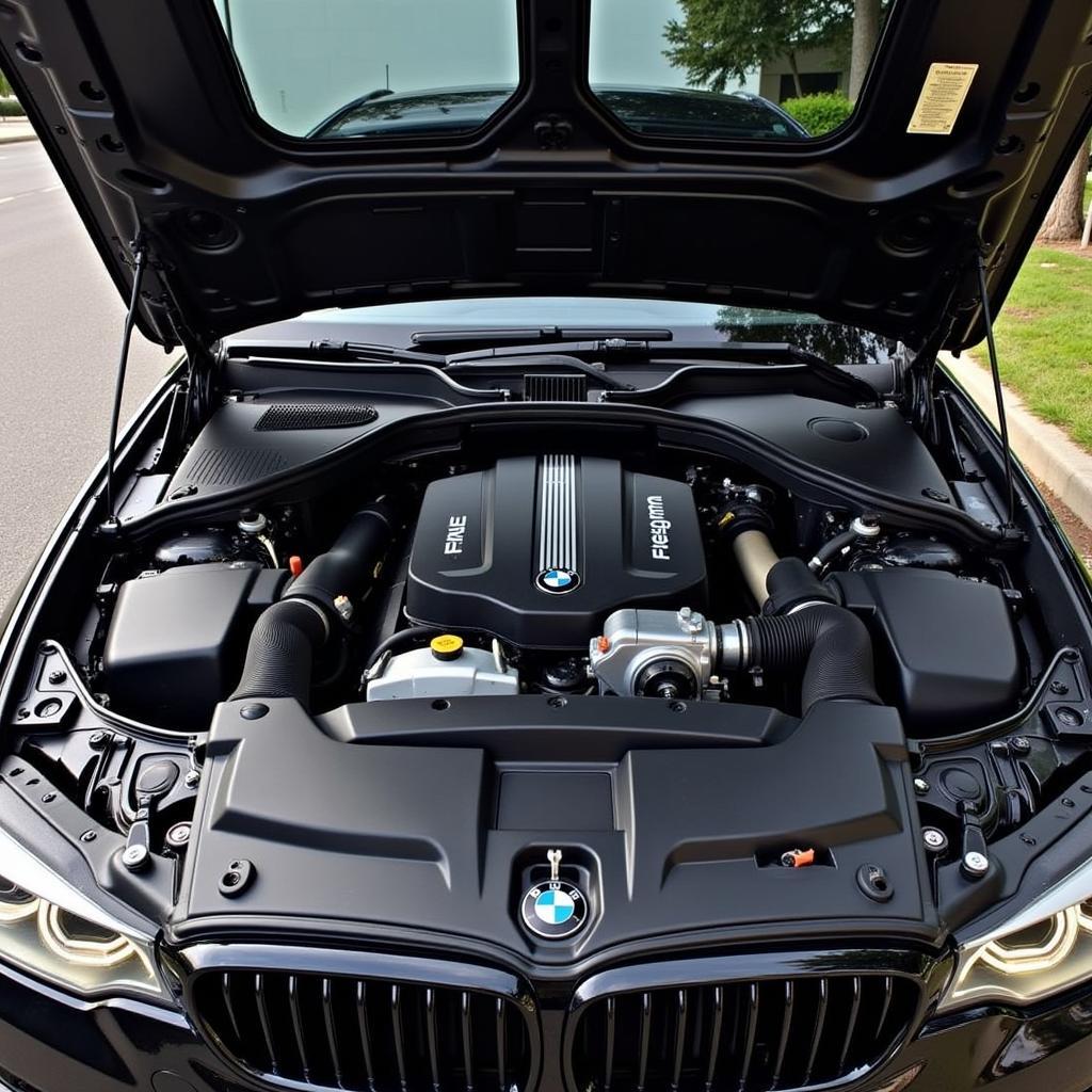 2016 BMW 520i Engine
